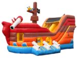 Toboggan Gonflable De Bateau De Pirate
