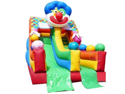 Toboggan Gonflable Clown Pm
