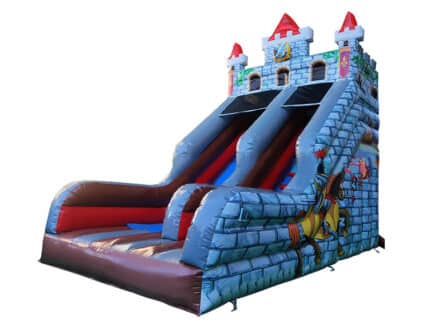 Château Gonflable Toboggan Royal