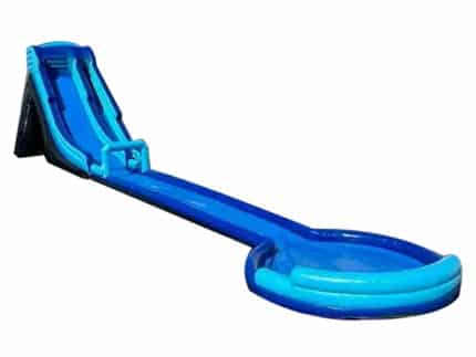 Toboggan Aquatique Gonflable Avec Glisse Sur Matelas
