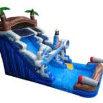 Toboggan Gonflable Aquatique Pirate