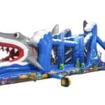 Parcours Obstacles Gonflable Requin