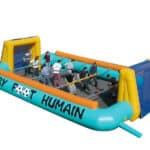 Baby Foot Humain Gonflable 4 Barres 12 Joueurs