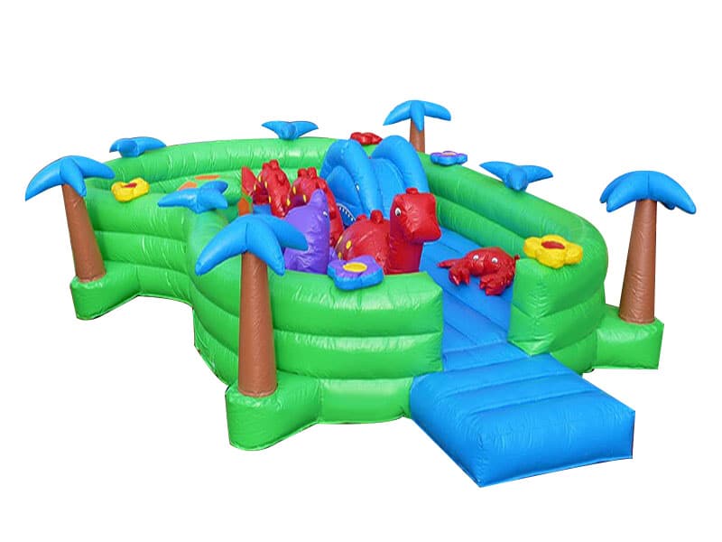 E107601 Petit Parc Gonflable Dragon Enfants – Image 1