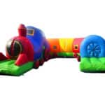 Tunnel Obstacles Gonflable Train