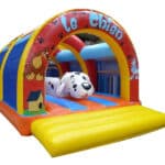Parcours Obstacles Gonflable 3 Arches Chien