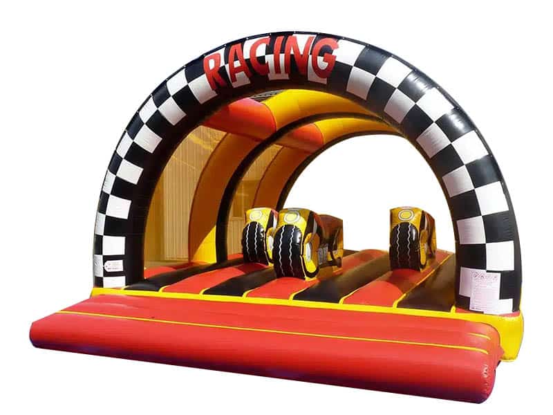 E131612 Obstacle Gonflable Sous 3 Arches Racing – Image 1