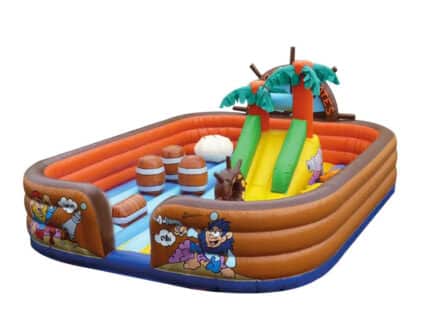 Gonflable Corbeille Pirate