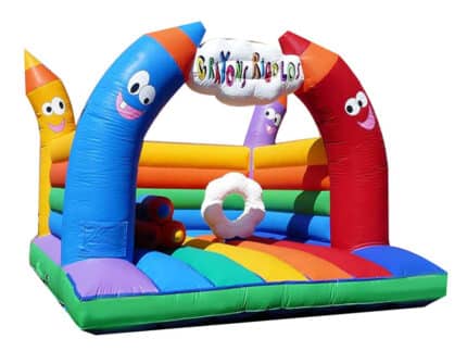 Chateau Gonflable Crayons