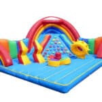 Aire De Jeux Gonflable Arc En Ciel