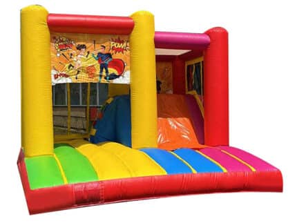 Mini Combo Gonflable Pitchoune Super-héros