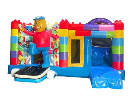 Château Gonflable Blocs De Construction