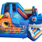 Combo Gonflable Requin Avec Toboggan
