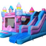 Château Gonflable Monde Féérique Avec Toboggan
