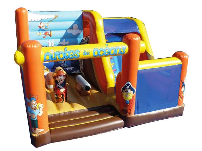 E132634 Château Gonflable Pirado – Image 1