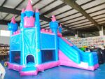 Château De Princesse Sautant Avec Toboggan – Image 3