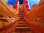 Toboggan D'eau Gonflable De Feu Et De Glace – Image 6